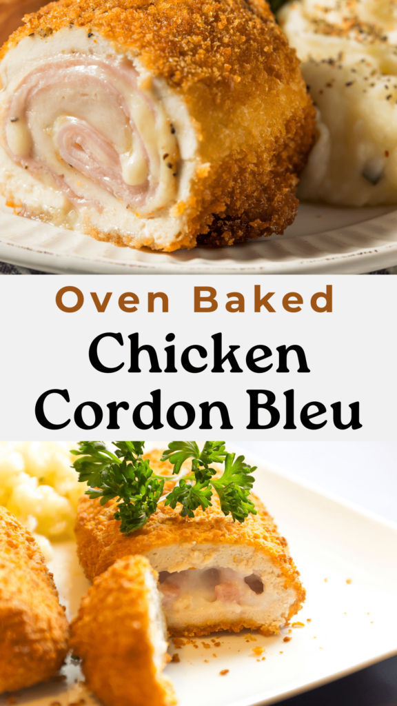 Baked Chicken Cordon Bleu