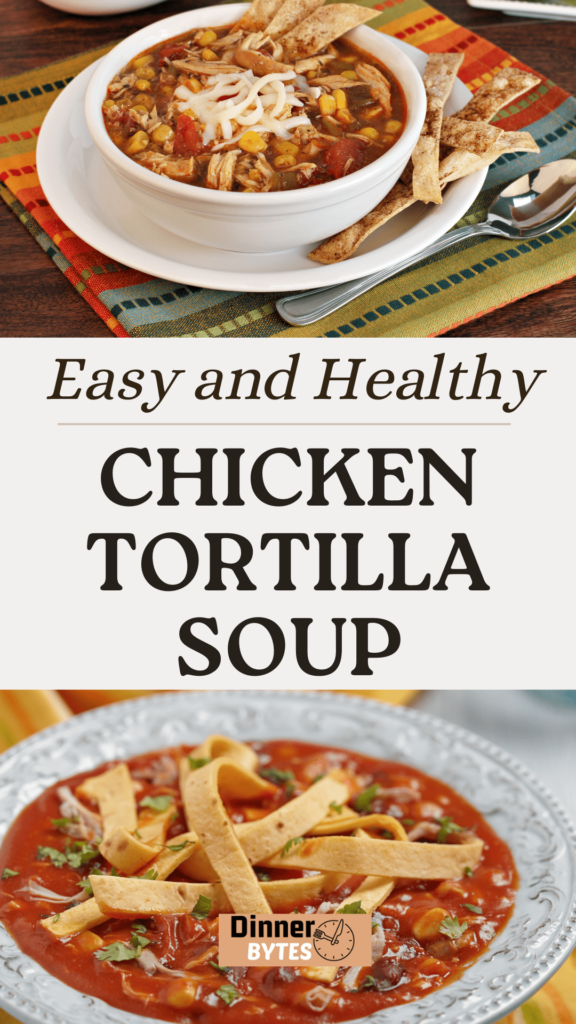 Easy Chicken Tortilla Soup