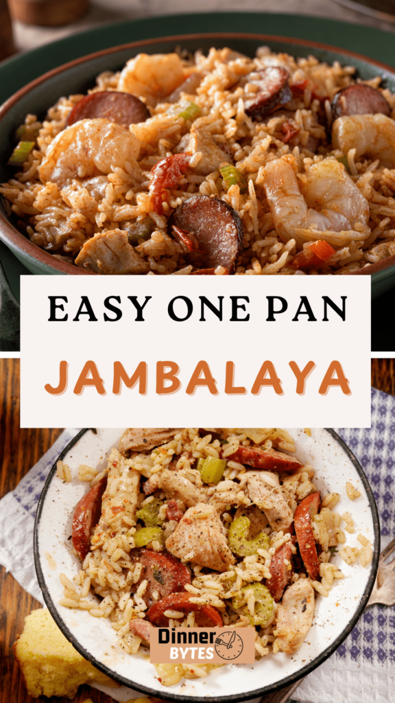 Easy One Pan Jambalaya