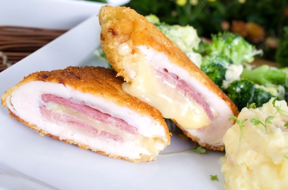 Healthy Chicken Cordon Bleu