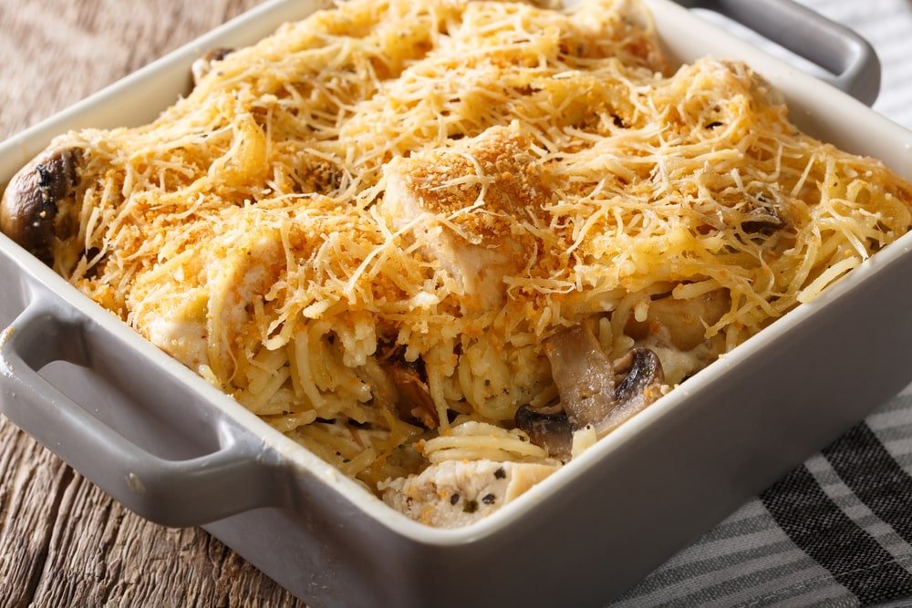 Chicken Tetrazzini Casserole