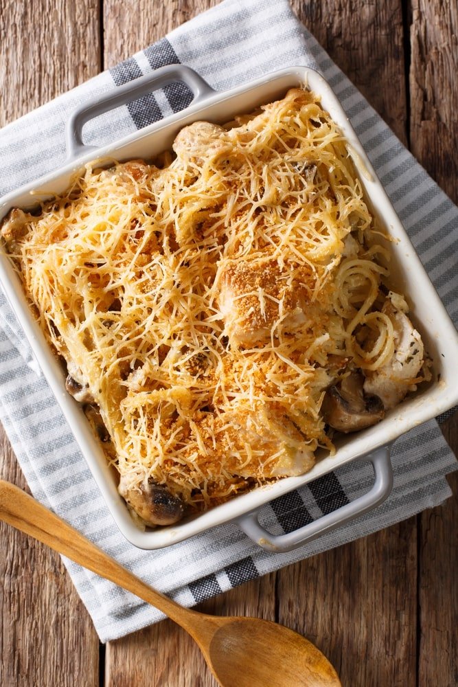 Easy Chicken Tetrazzini