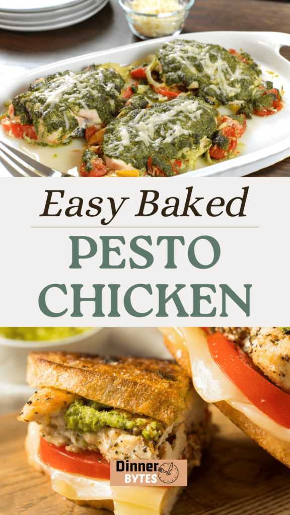 Easy Baked Pesto Chicken