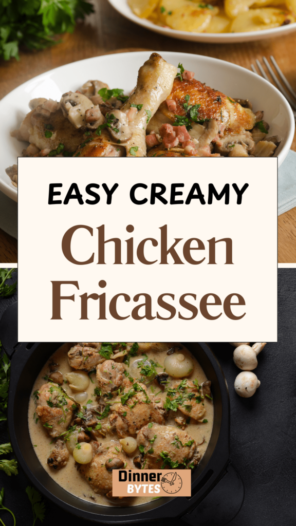 Easy Chicken Fricassee