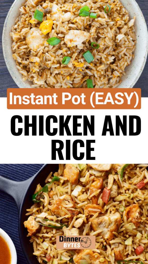 Easy Instant Pot Chicken and Rice