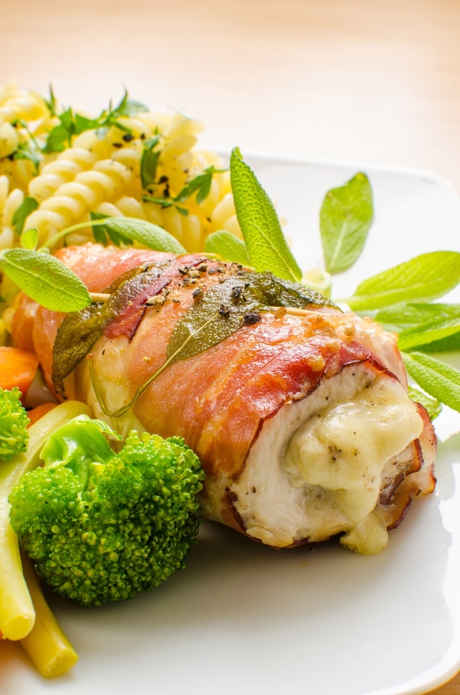 baked chicken saltimbocca