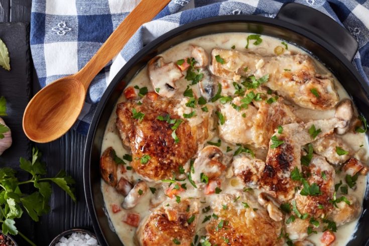 chicken fricassee