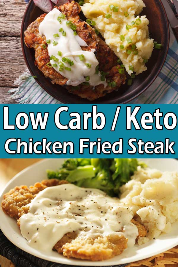 low carb keto chicken fried steak