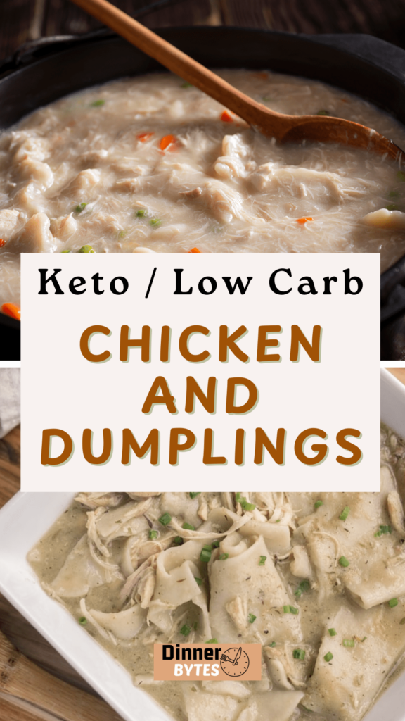 Low Carb Keto Chicken and Dumplings Low Carb Keto Chicken and Dumplings
