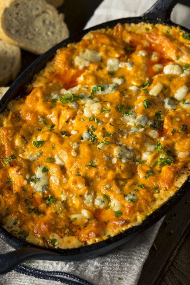 keto friendly buffalo chicken dip