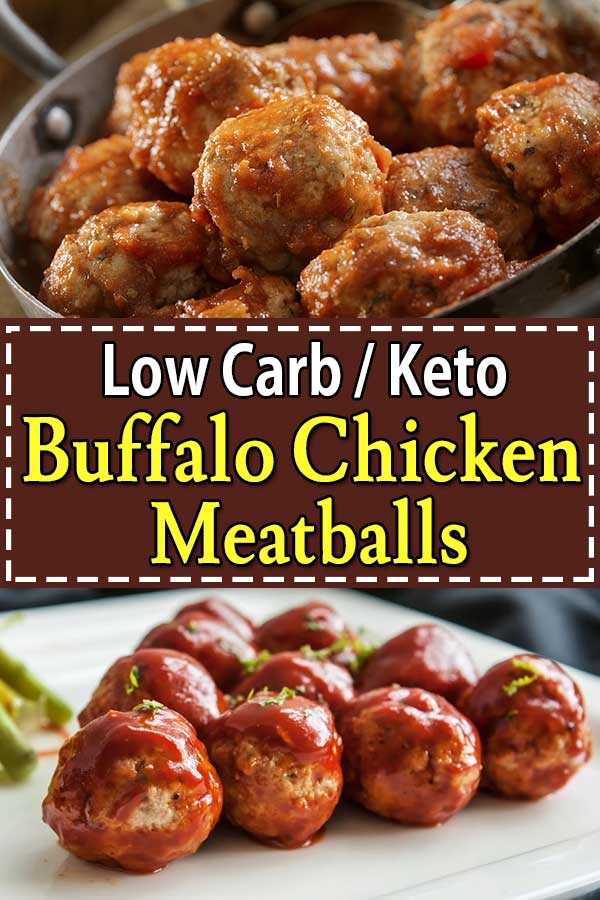 Low Carb Keto Buffalo Chicken Meatballs