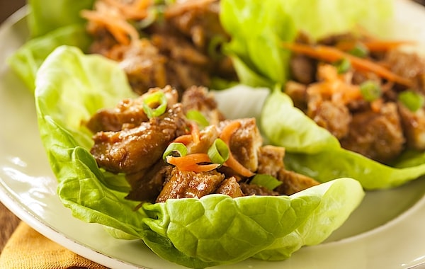 keto chicken lettuce wraps