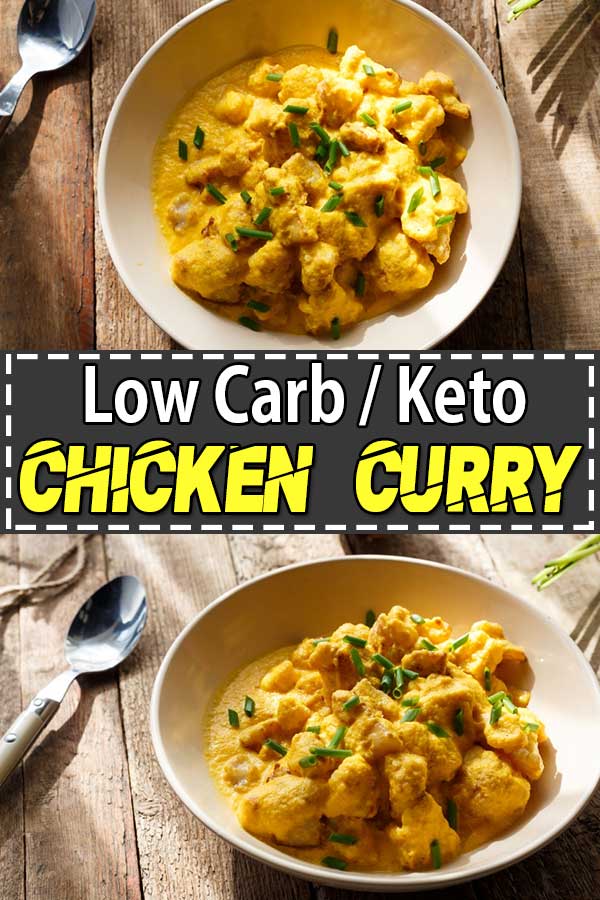 Low Carb Keto Curry Chicken