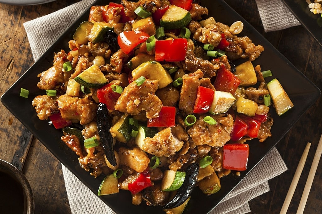 best keto kung pao chicken