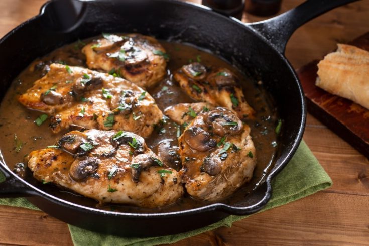 keto chicken marsala