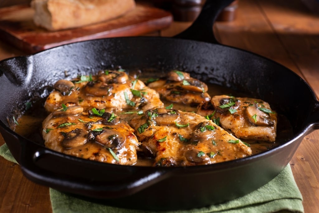 keto creamy chicken marsala