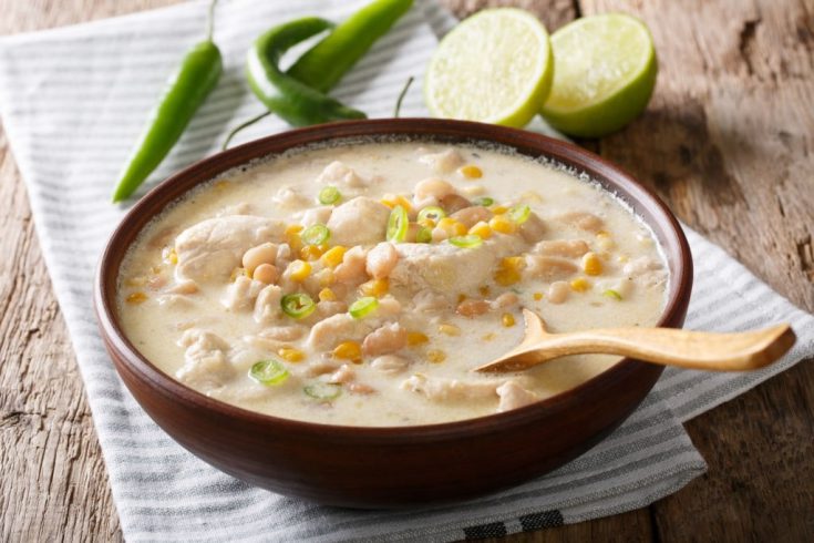 keto white chicken chili