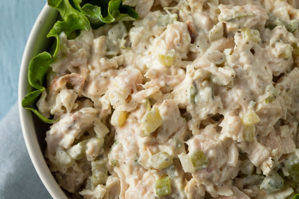 keto loaded chicken salad