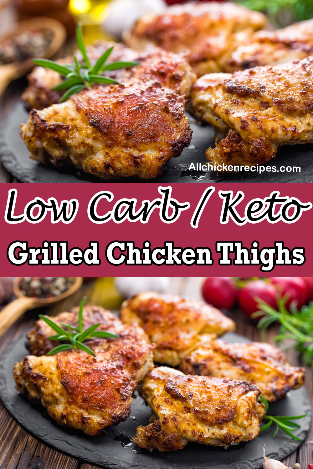 Low Carb Keto Grilled Chicken Thighs