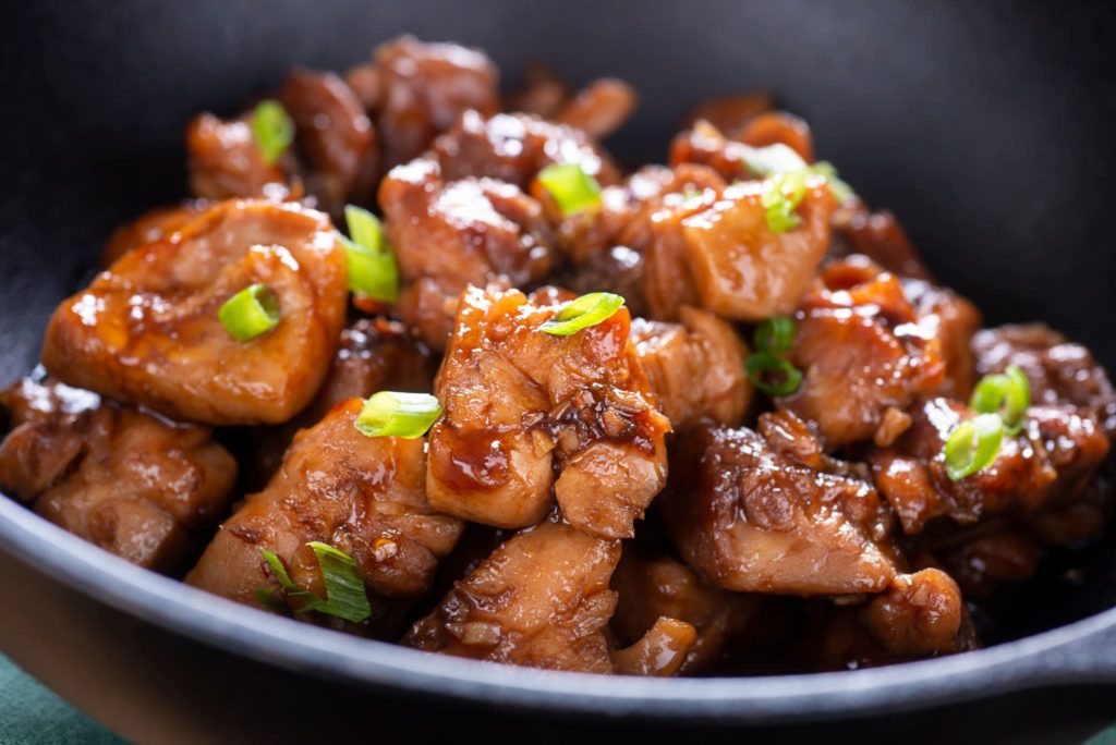 low carb bourbon chicken