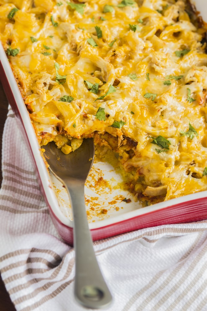 low carb king ranch chicken casserole