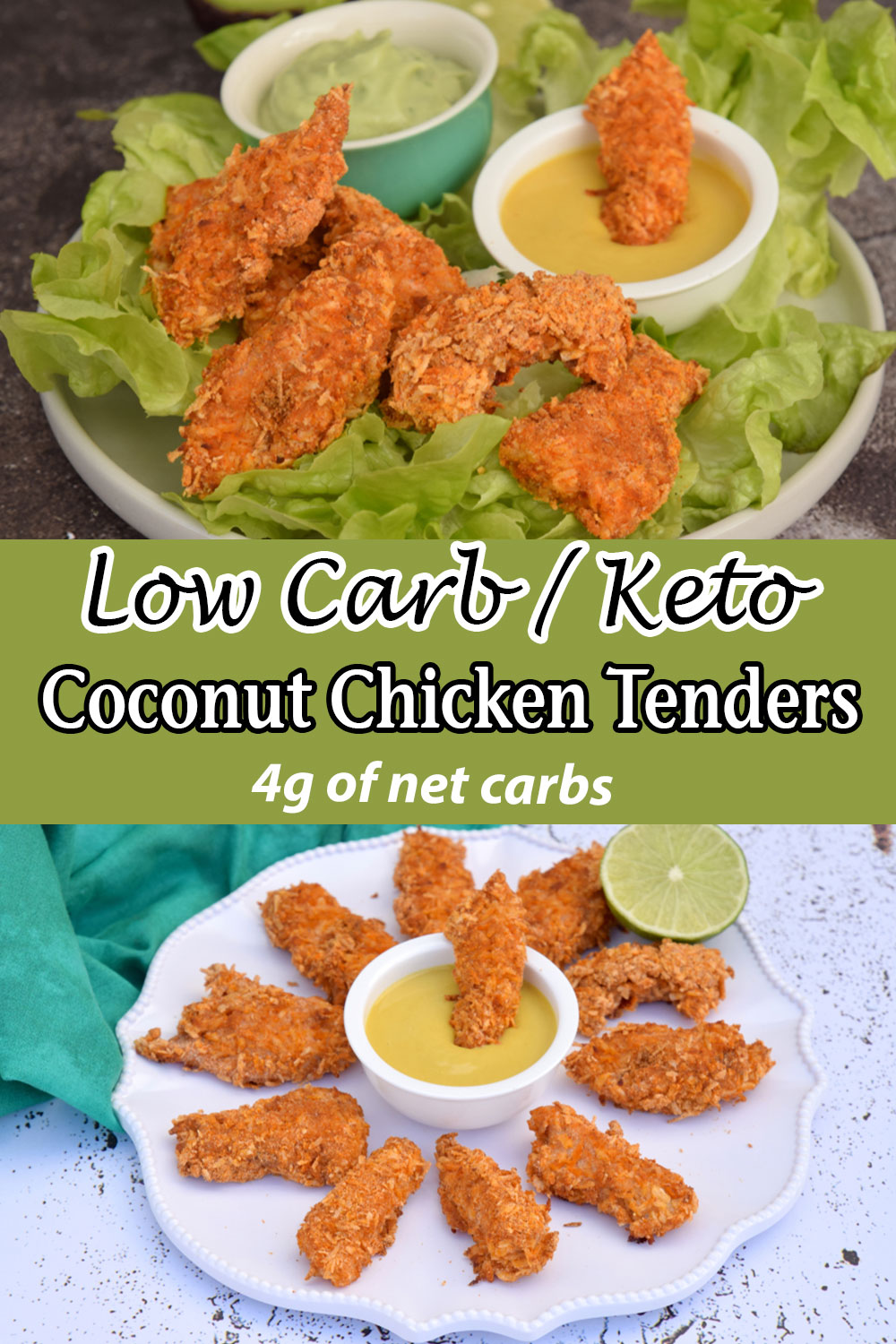 Low Carb Keto Coconut Chicken Tenders