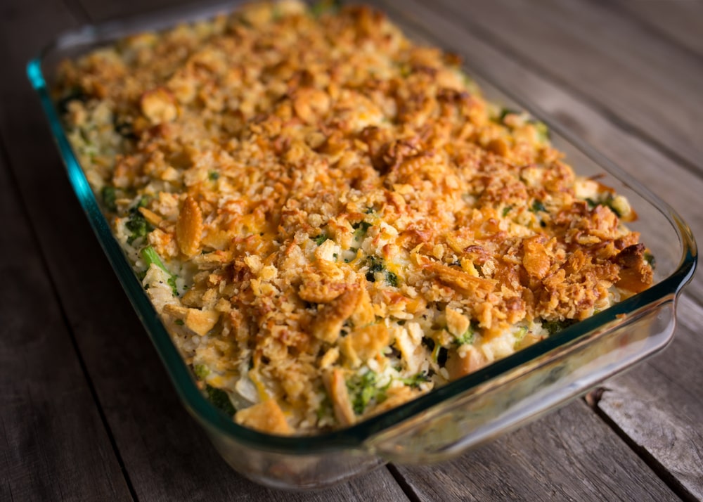 keto chicken bacon ranch casserole