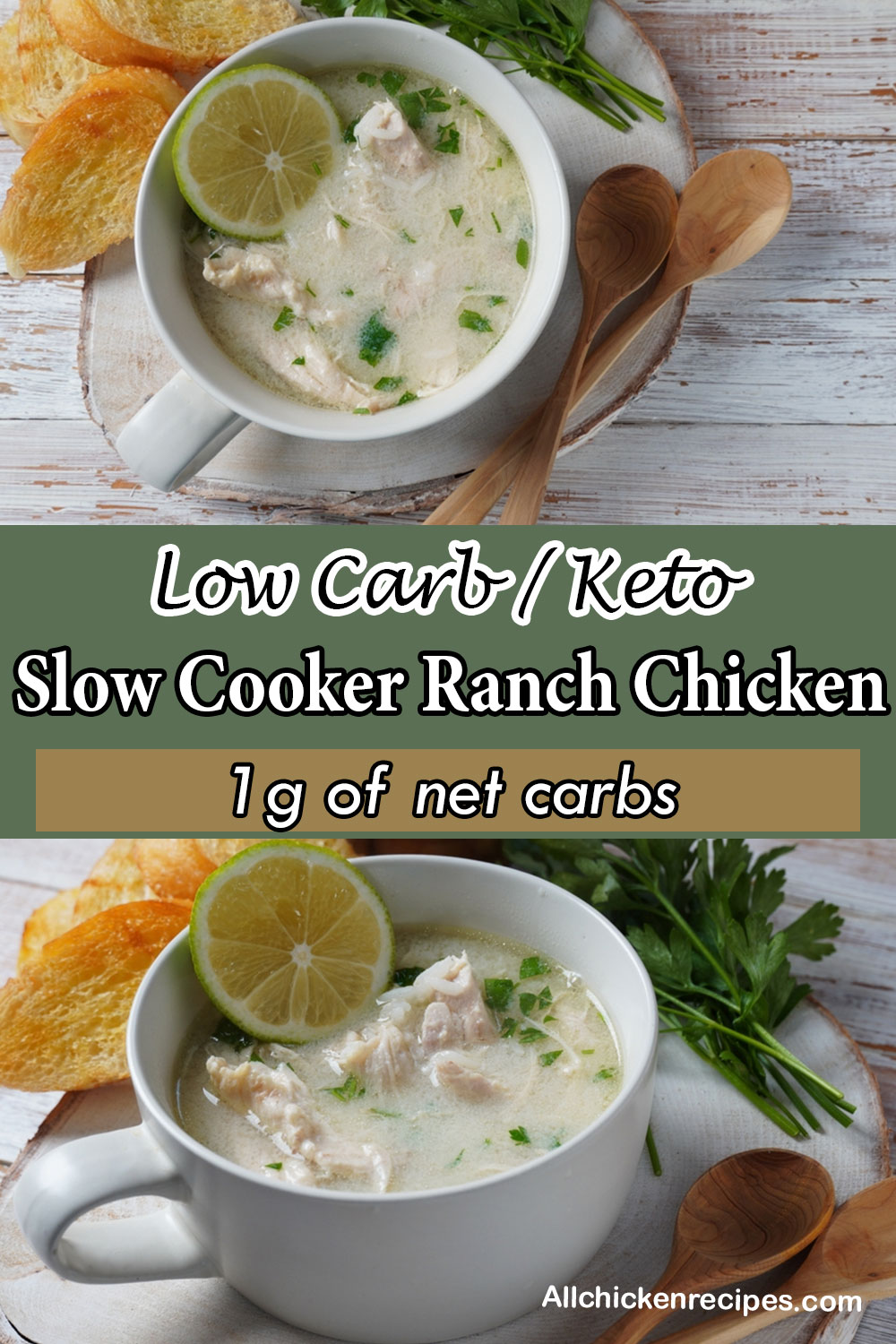 Low Carb Keto Ranch Chicken