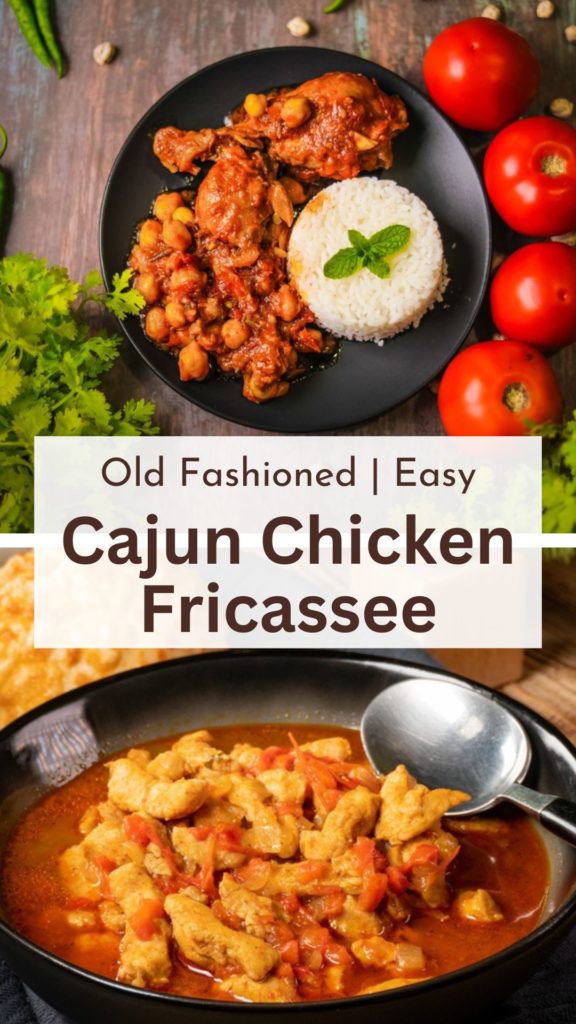 easy cajun chicken fricassee