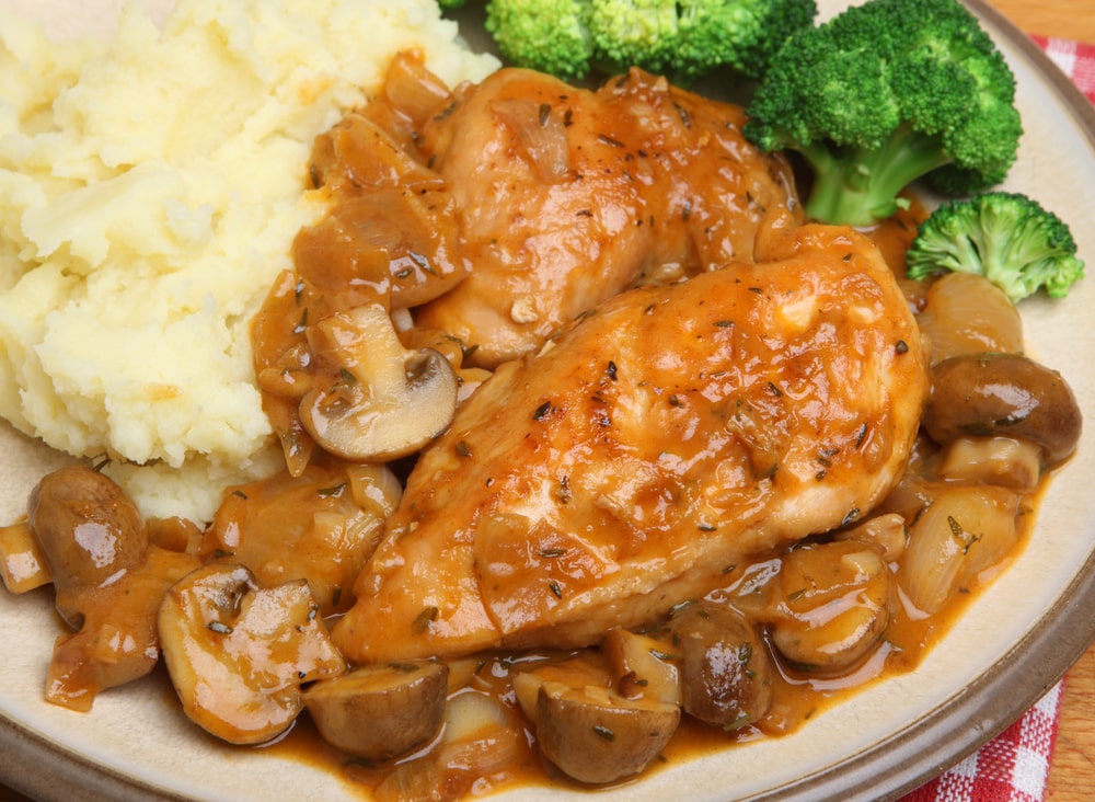 Crockpot French Onion Chicken