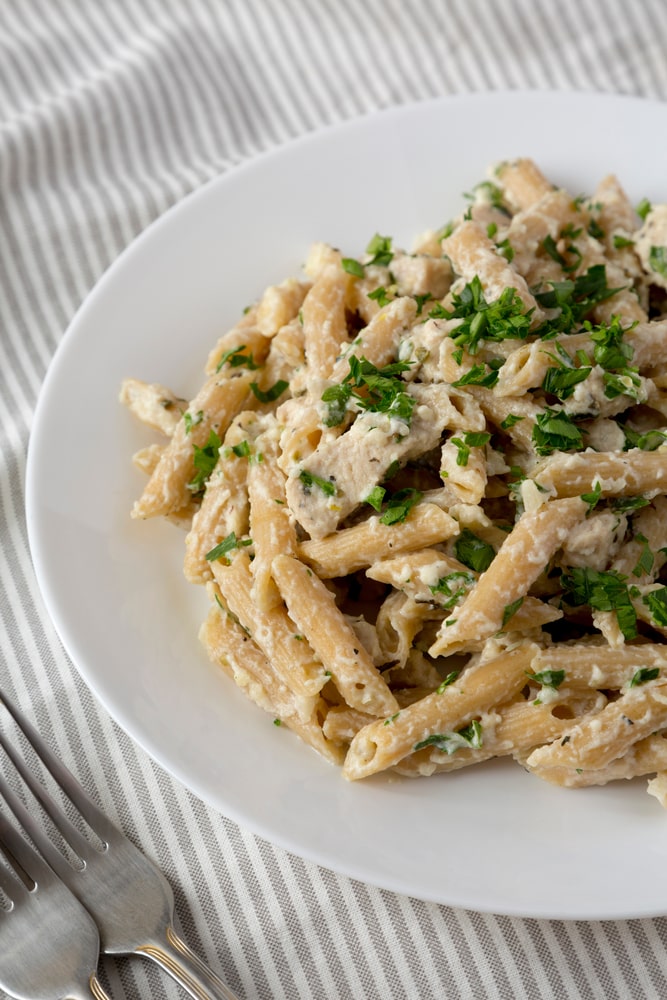 Slow Cooker Cajun Chicken Pasta