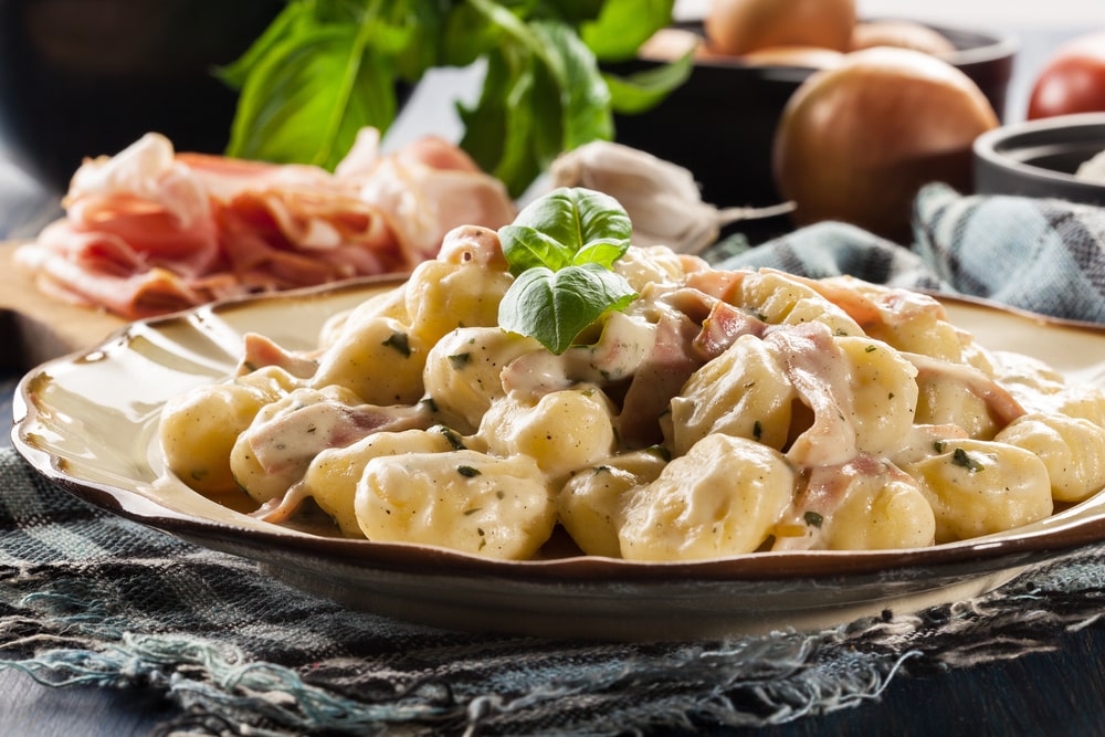 lemon chicken gnocchi