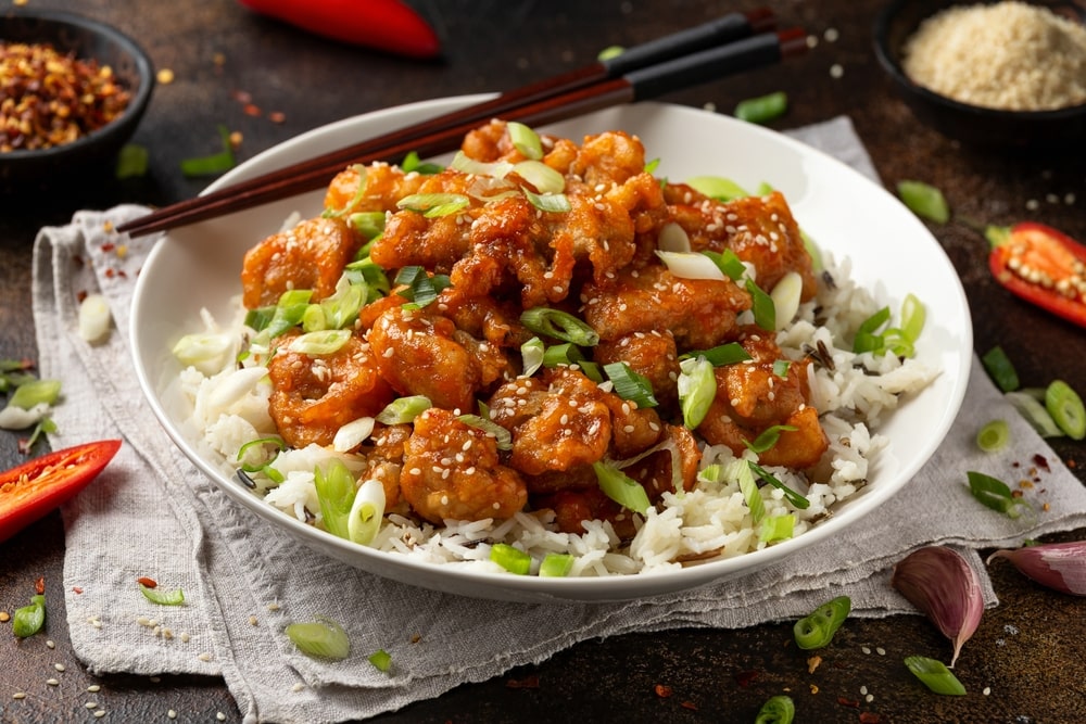 slow cooker sesame chicken