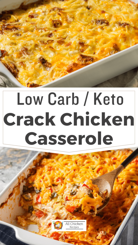 Best Keto Crack Chicken Casserole