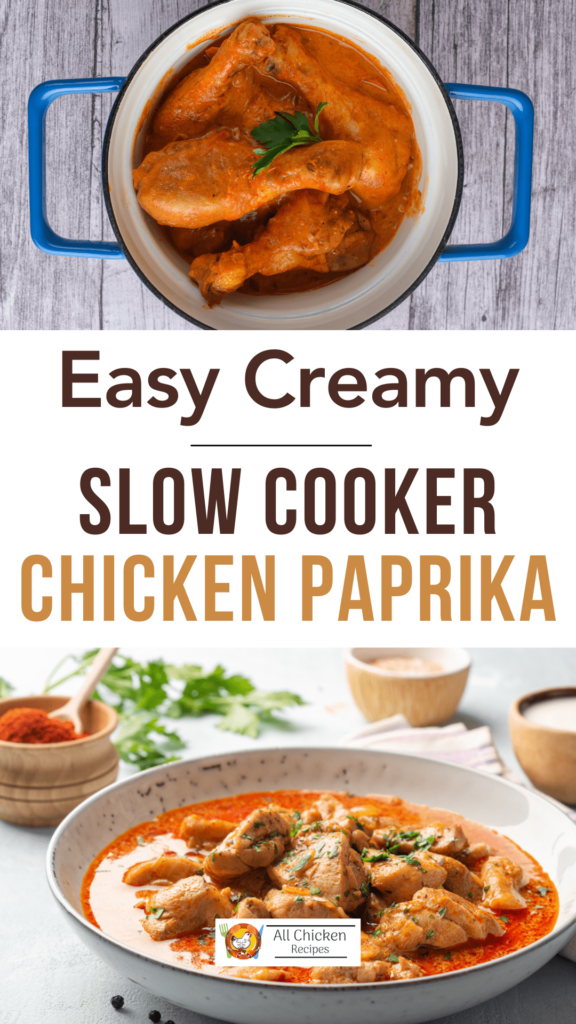 Best slow cooker chicken paprika