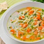 slow cooker creamy chicken noodle soup