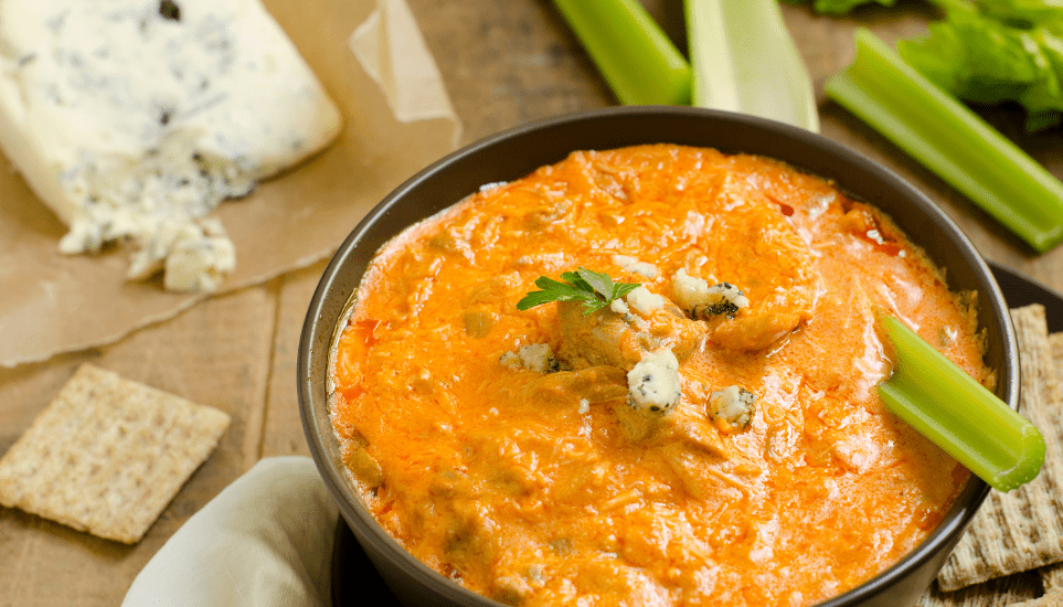 Slow Cooker Buffalo Chicken Wing Dip