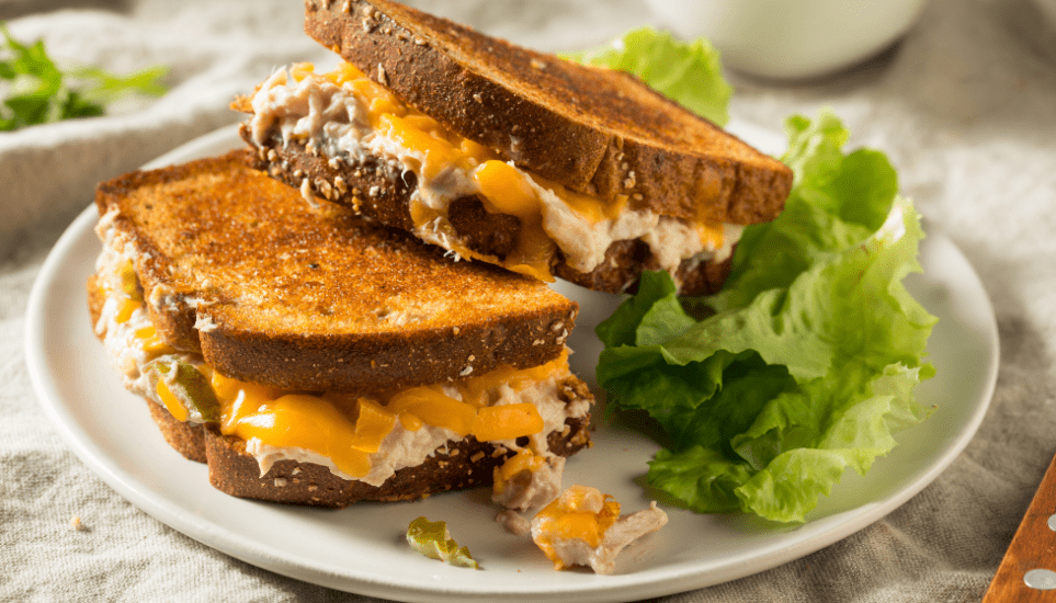 Cheesy Tuna Melt