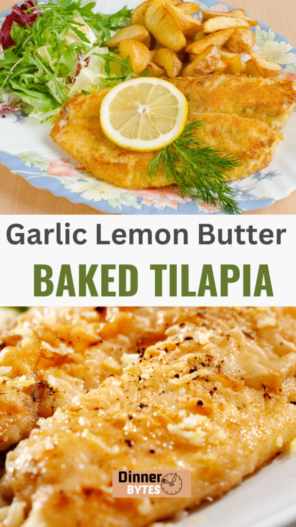 Flavorful Garlic Lemon Butter Tilapia