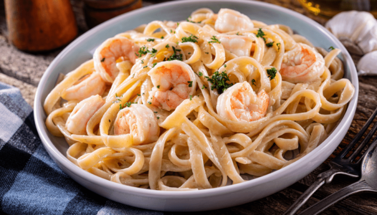 Shrimp Alfredo Pasta