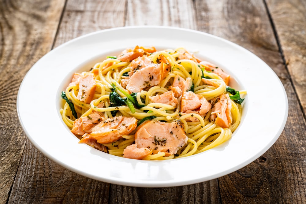 Best Salmon Pasta