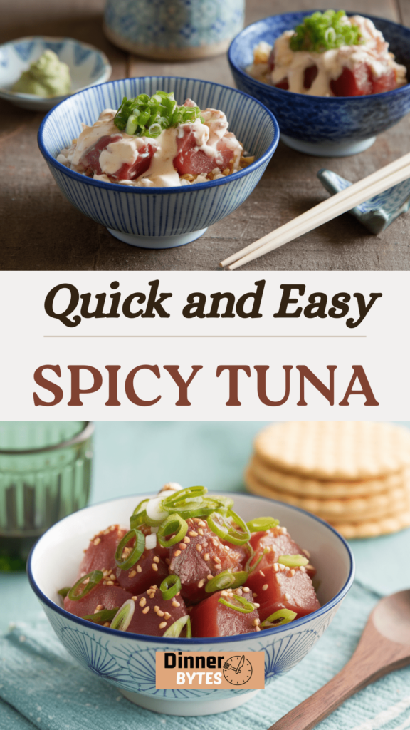 Best Spicy Tuna Recipe