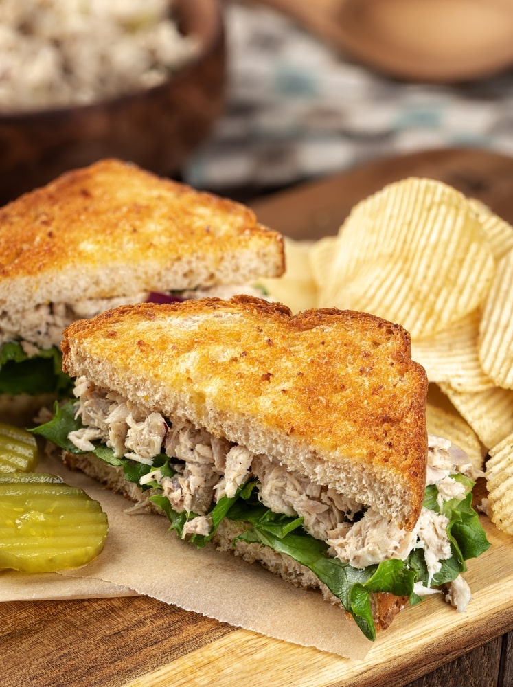 Easy Tuna Salad Sandwich