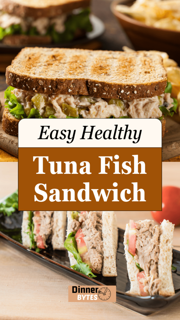 Flavorful Tuna Fish Sandwich