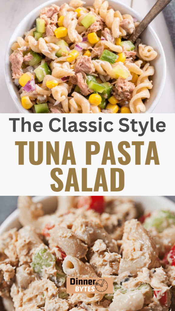 Homemade Tuna Pasta Salad