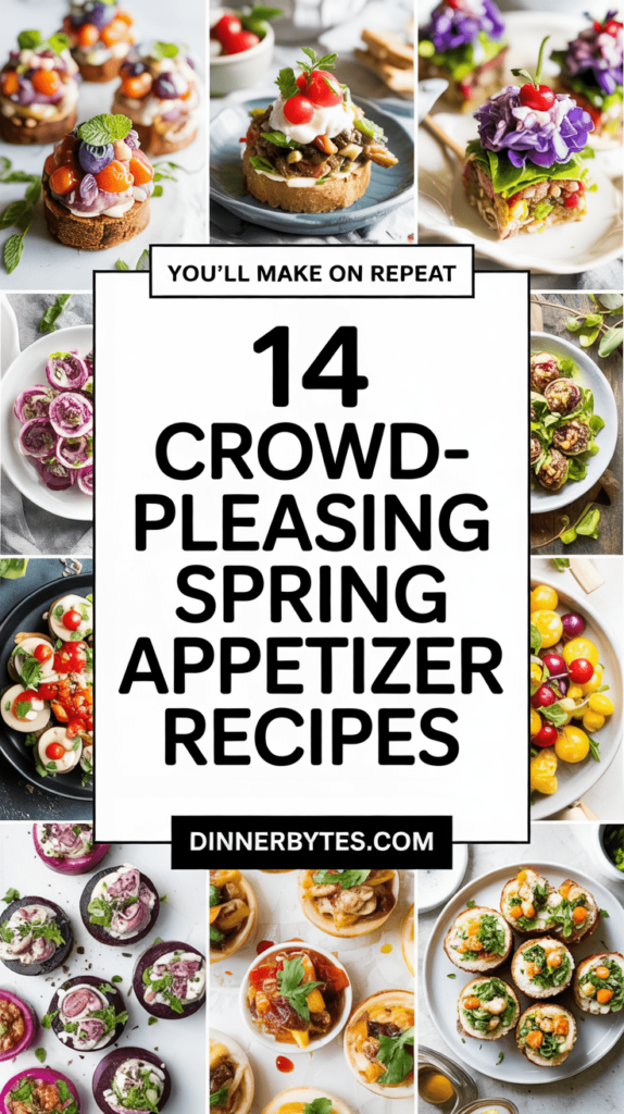 Crowd-Pleasing Spring Appetizer Recipes ideas
