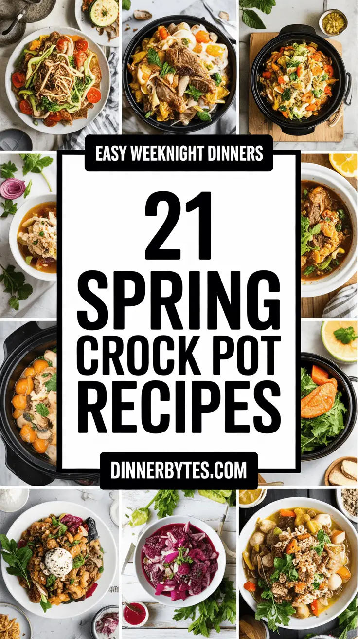 Spring Crock Pot Recipe Ideas