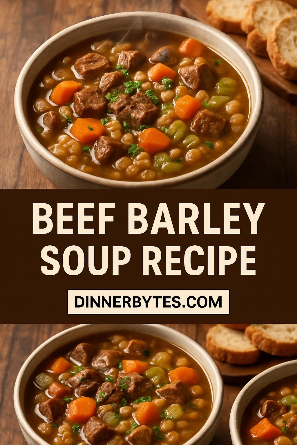 beef barley soup recipe