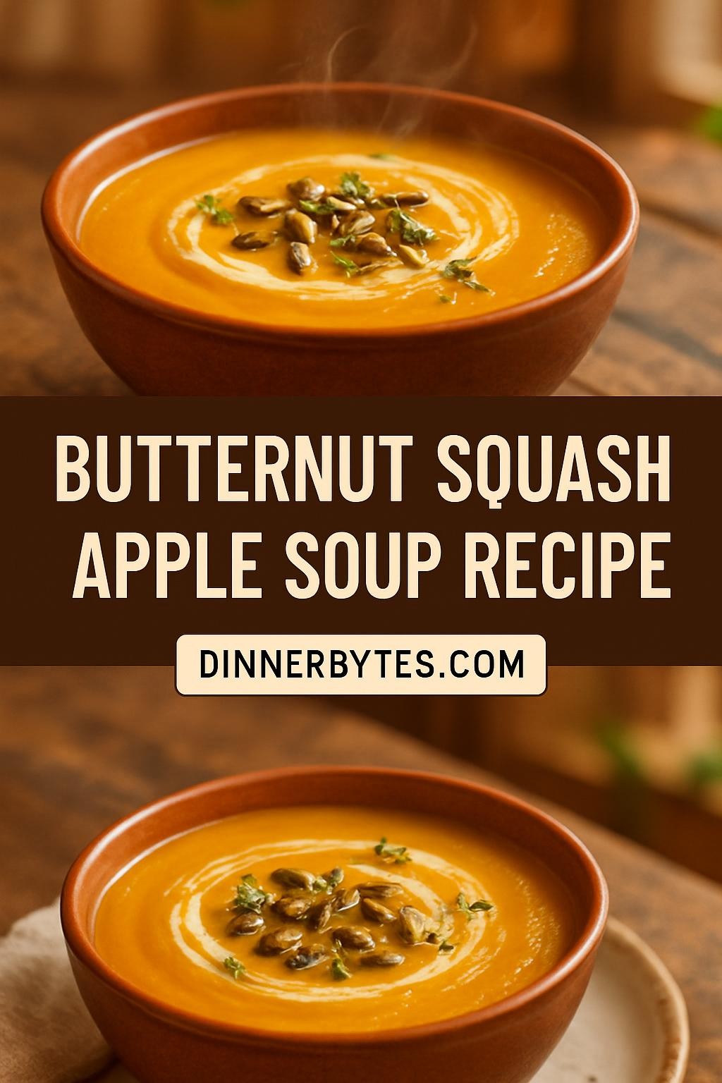 butternut squash apple soup recipe