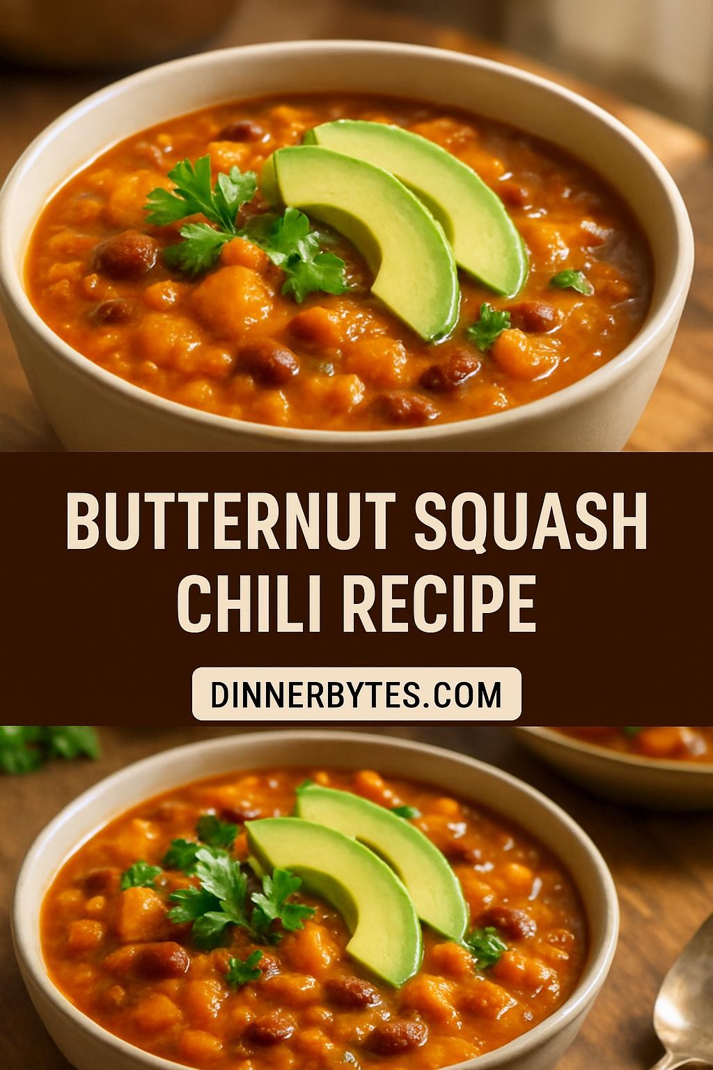 butternut squash chili recipe